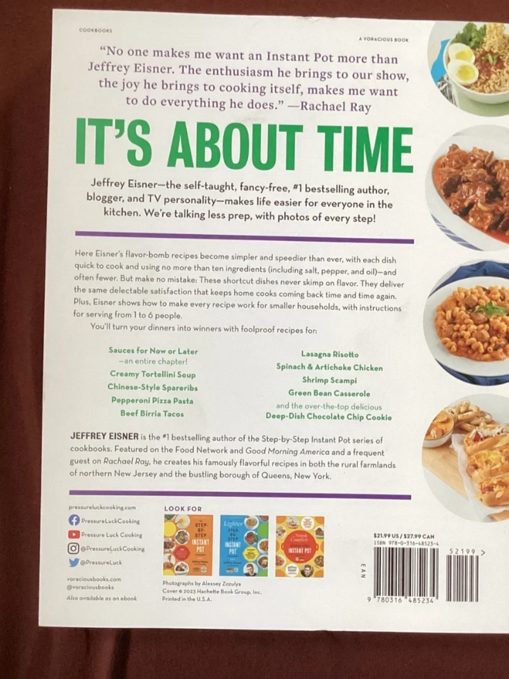 Super Shortcut Instant Pot Cookbook New by Jeffrey Eisner